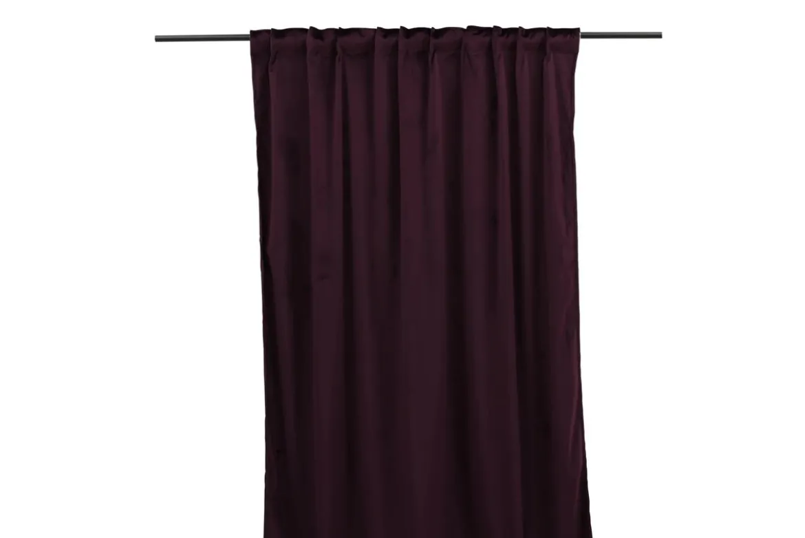 Gardinen-Set Anny – Samtoptik in vielen Farben