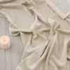Gardinen-Set Verta – mit Mehrband-System in Beige & Moosgrün