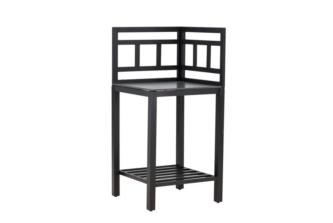 Garten Ablagetisch Vani – Outdoor-Küchenmodul mit Stein-Arbeitsfläche