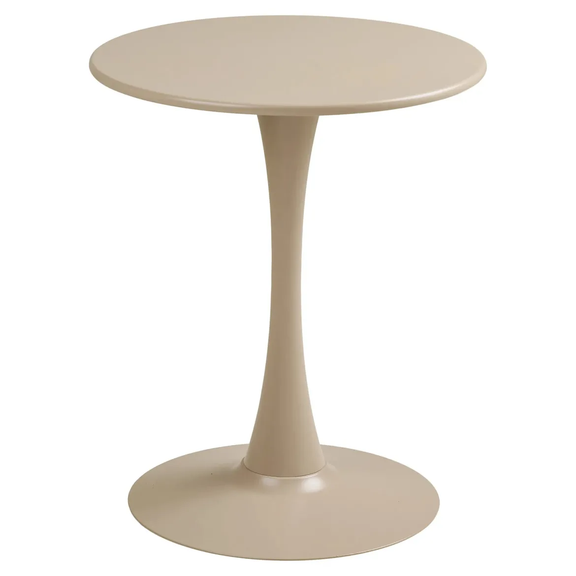 Garten Beistelltisch Serevina - modernes Desing in Taupe