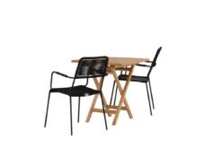 Garten Cafegruppe Elbe – 3-teiliges Gartenmöbel-Set 70x70 cm