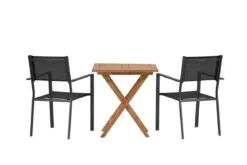 Garten Cafegruppe Irish – 3-teiliges Gartenmöbel-Set 70x70 cm