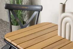 Garten Cafegruppe Living – 3-teiliges Gartenmöbel-Set mit Stühlen aus Aluminium