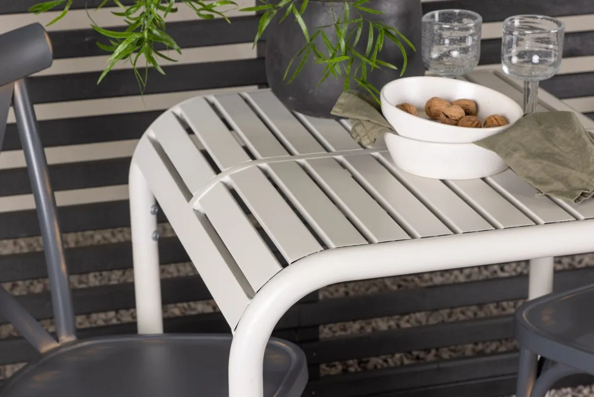 Garten Cafegruppe Narvis – 3-teiliges Gartenmöbel-Set 70x70 cm