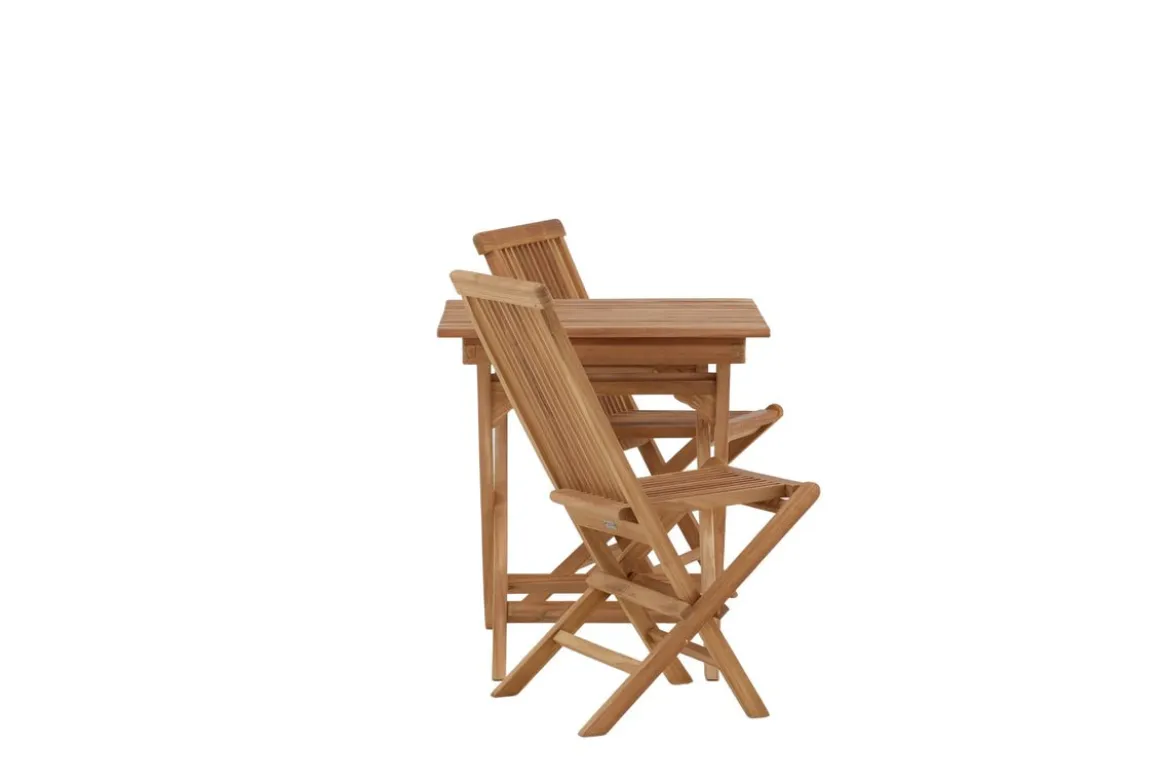Garten Cafegruppe Wavaro – 3 teiliges Set aus Teakholz