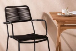 Garten Cafegruppe Zivano – 3 teiliges Set mit Teakholz-Tisch