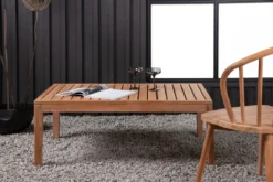 Garten Couchtisch Albania - Aus Teakholz in Natur-Optik