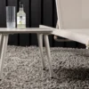 Garten-Couchtisch Dalia - Verfügbar in Schwarz und Beige/Aluminium