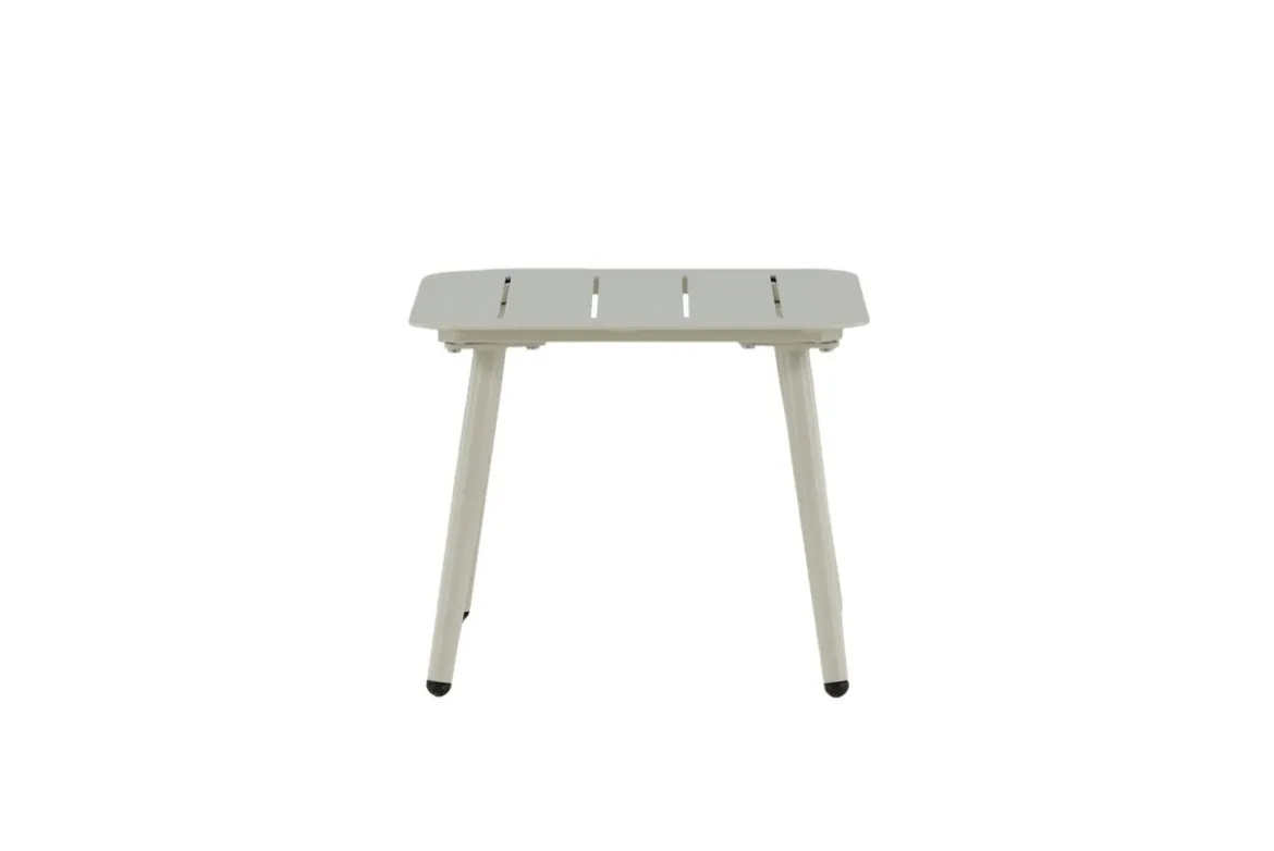 Garten-Couchtisch Dalia - Verfügbar in Schwarz und Beige/Aluminium