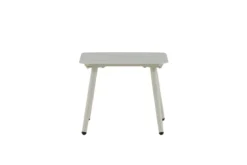 Garten-Couchtisch Dalia - Verfügbar in Schwarz und Beige/Aluminium
