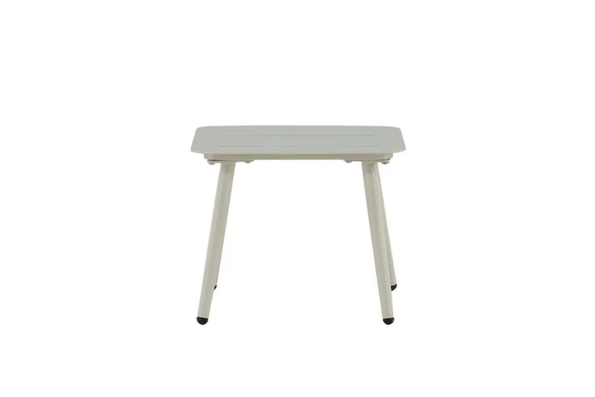 Garten-Couchtisch Dalia - Verfügbar in Schwarz und Beige/Aluminium