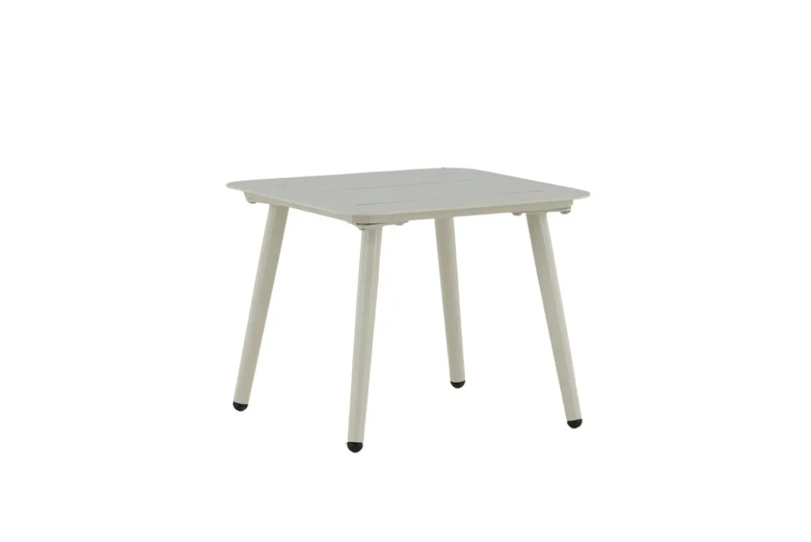 Garten-Couchtisch Dalia - Verfügbar in Schwarz und Beige/Aluminium