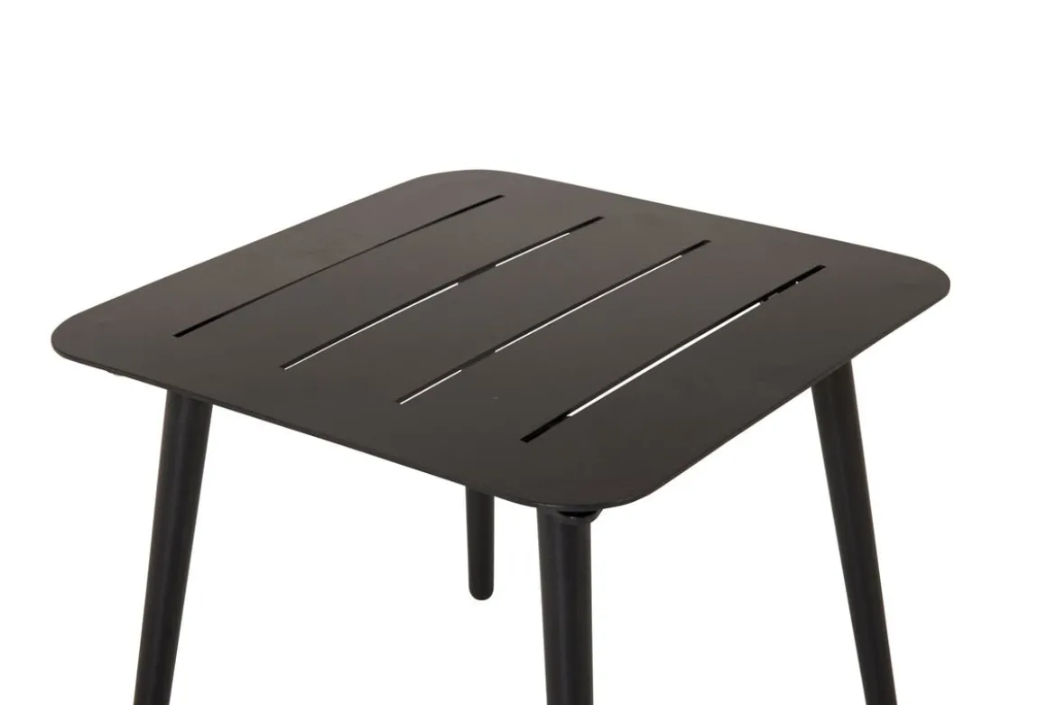 Garten-Couchtisch Dalia - Verfügbar in Schwarz und Beige/Aluminium