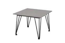 Garten-Couchtisch Rova – Fibercement mit Metallgestell