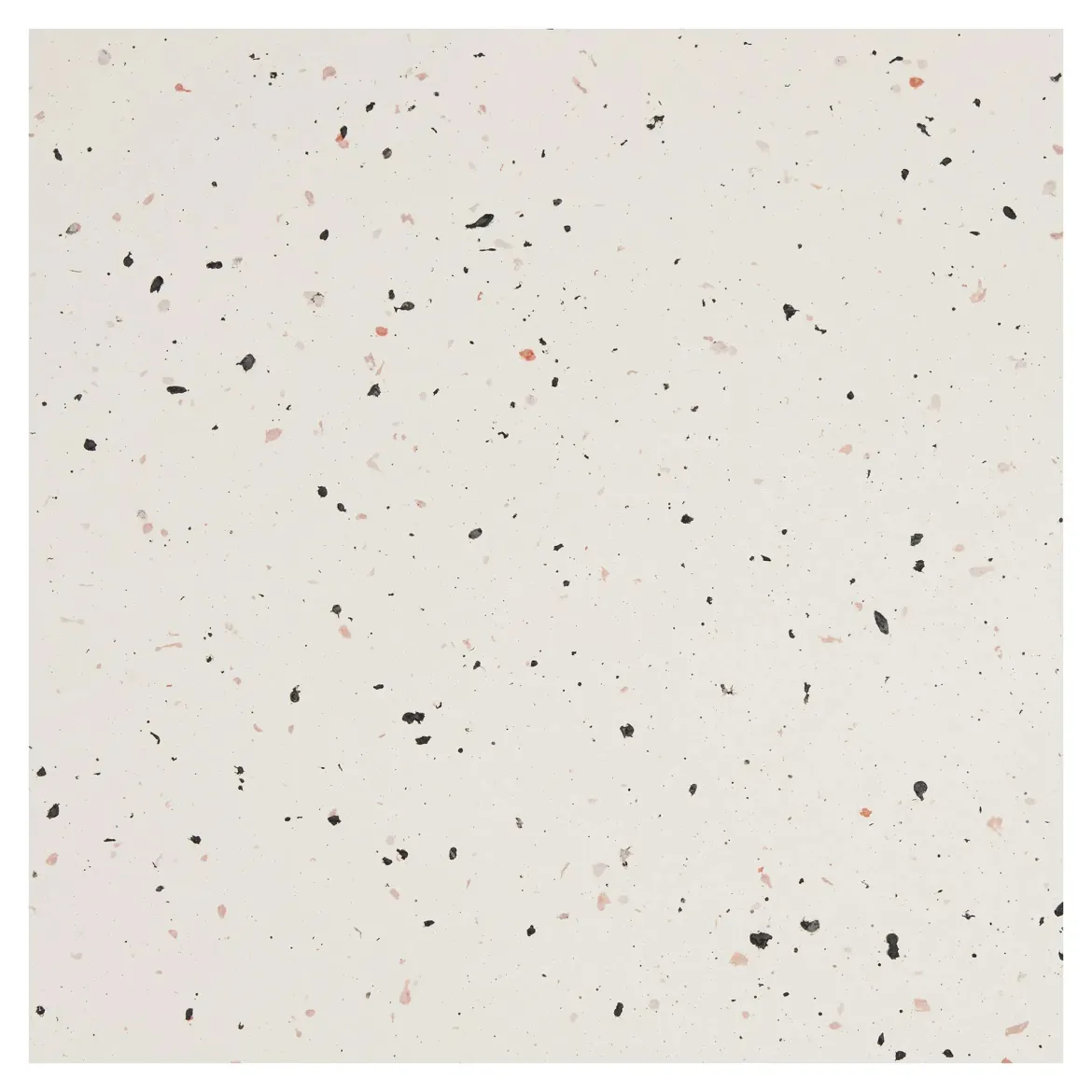 Garten Couchtisch Terava – in Terrazzo-Optik aus Faserlehm in Off-White