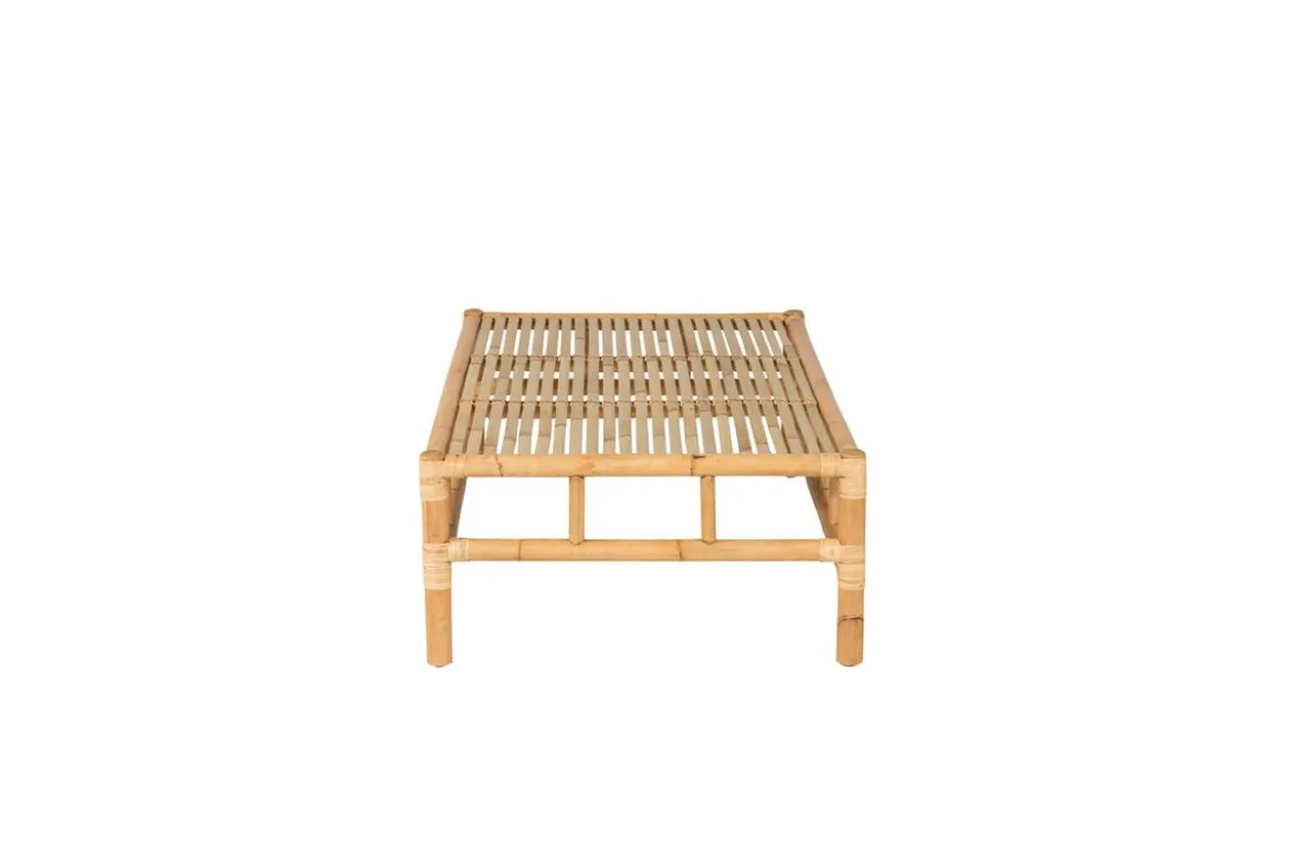 Garten Couchtisch Zypern - Aus Rattan und Bambus in Natur-Optik