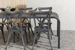 Garten Essgruppe Canggu – 7-teiliges Gartenmöbel-Set aus Aluminium