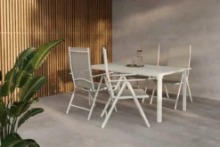 Garten Essgruppe Marlon – 5 bzw 7-teiliges Gartenmöbel-Set in Beige
