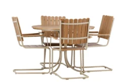 Garten Essgruppe Nativa – 5-teiliges Gartenmöbel-Set in 3 Farben verfügbar