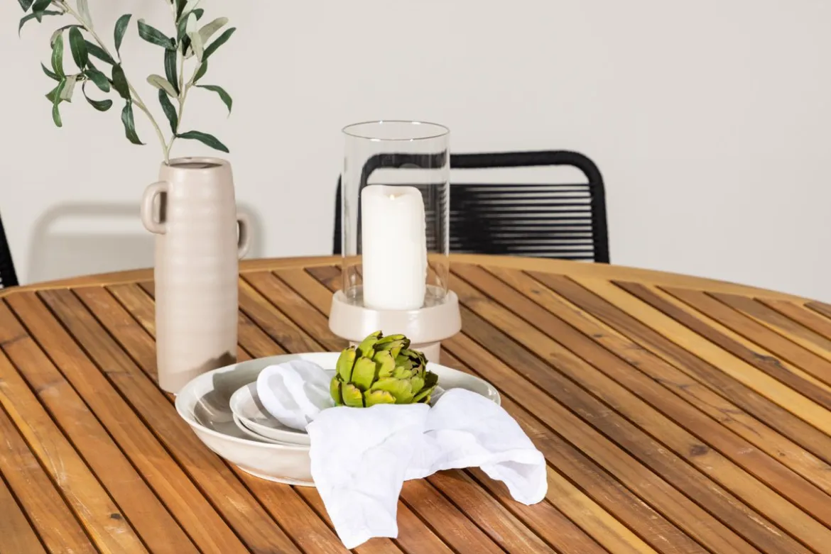 Garten Essgruppe Noris – 7-teiliges Gartenmöbel-Set mit Tisch aus Akazie