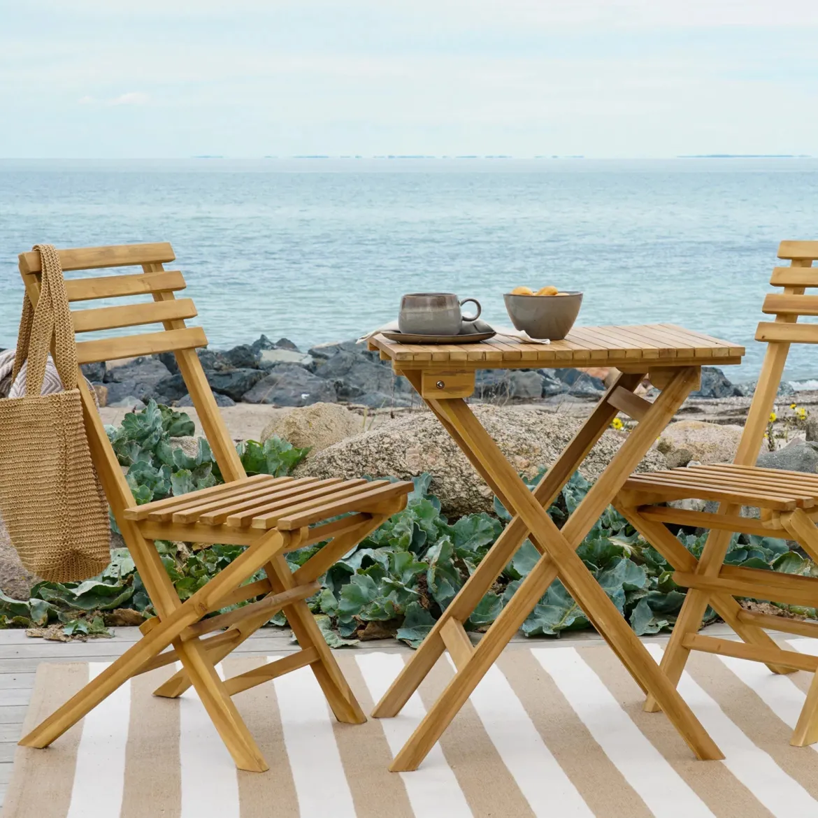 Garten Essgruppe Ravello aus Teakholz