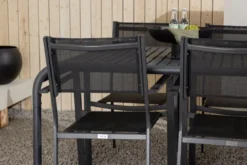 Garten Essgruppe Toni – 7-teiliges Gartenmöbel-Set aus Aluminium