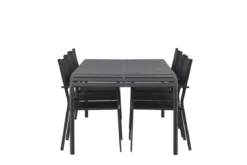 Garten Essgruppe Toni – 7-teiliges Gartenmöbel-Set aus Aluminium