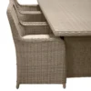 Garten Essgruppe Valencia” – 7-teiliges Gartenmöbel-Set aus Polyrattan