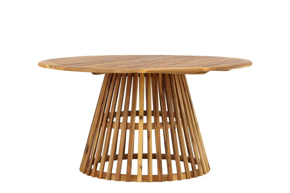 Garten Esstisch Aurelia - Ø 150cm aus Akazienholz in Naturoptik
