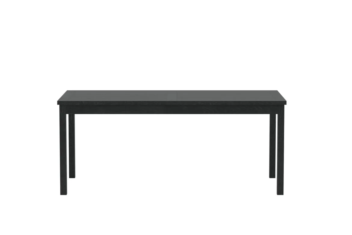Garten Esstisch Lago - 180x90 cm aus weiß gekalktem oder schwarzem Teakholz