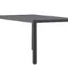 Garten Esstisch Vasta - 150x85 cm aus Aluminium in Beige oder Schwarz