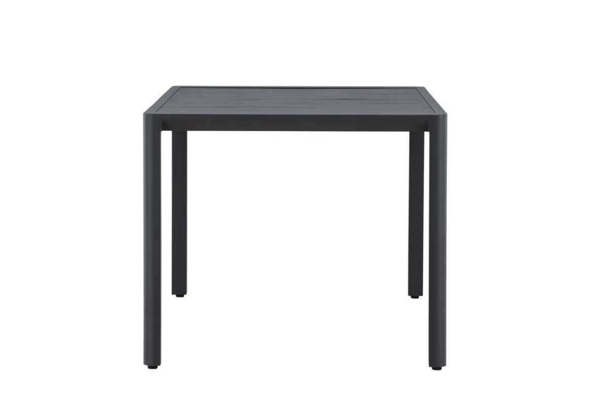 Garten Esstisch Vasta - 150x85 cm aus Aluminium in Beige oder Schwarz