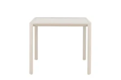 Garten Esstisch Vasta - 150x85 cm aus Aluminium in Beige oder Schwarz