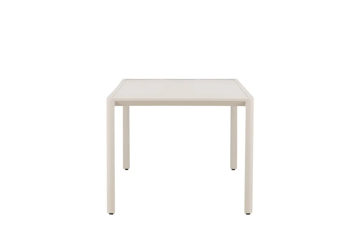 Garten Esstisch Vento - 200x90 cm aus Aluminium in Beige oder Schwarz