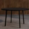Garten Esstisch Yelara - in Schwarz aus Aluminium