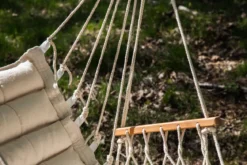 Garten Hängesessel Arlena – Bequemer Outdoor-Schaukelstuhl in Weiß