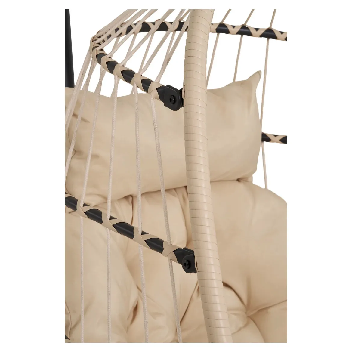 Garten Hängesessel Valora - aus PE-Rattan in Beige