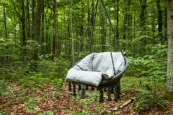 Garten Hängesessel Vera - aus Polyester in Weiß oder Grau