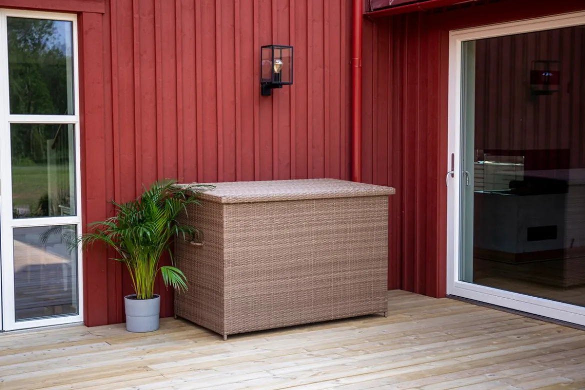 Garten Kissenbox Brisbane - Verfügbar in Grau, Schwarz und Natur