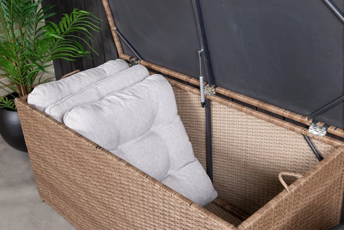 Garten Kissenbox Dimmy - Wahlweise in Grau, Natur oder Weiß