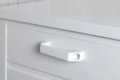 Garten Kissenbox Erika - Aus weißem Aluminium