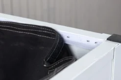 Garten Kissenbox Erika - Aus weißem Aluminium