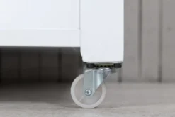 Garten Kissenbox Erika - Aus weißem Aluminium