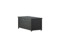 Garten Kissenbox Ludmilla - schwarze Aluminiumkonstruktion inkl. Innentasche