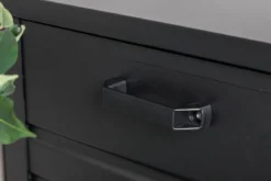 Garten Kissenbox Ludmilla - schwarze Aluminiumkonstruktion inkl. Innentasche