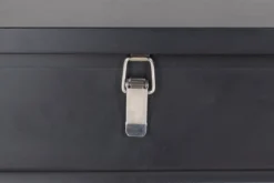 Garten Kissenbox Ludmilla - schwarze Aluminiumkonstruktion inkl. Innentasche