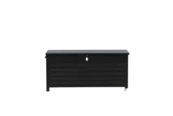 Garten Kissenbox Ludmilla - schwarze Aluminiumkonstruktion inkl. Innentasche