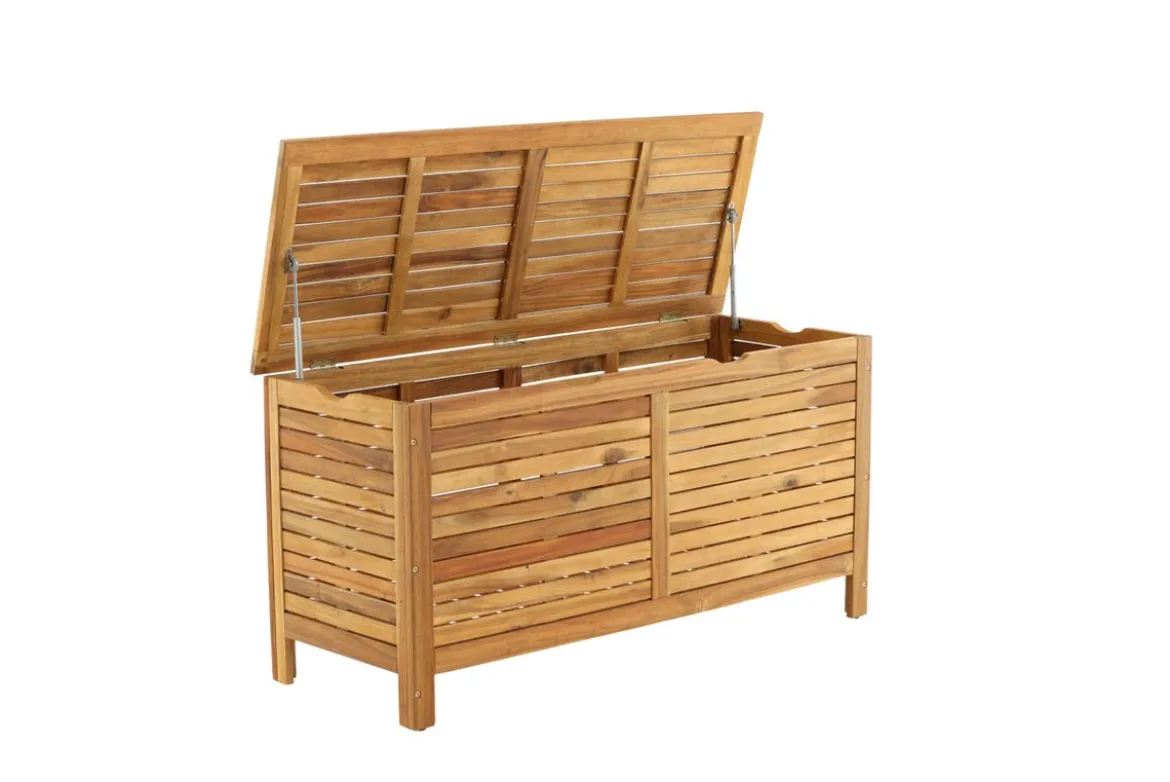 Garten Kissenbox Melissa - Aus Akazie in Natur-Optik