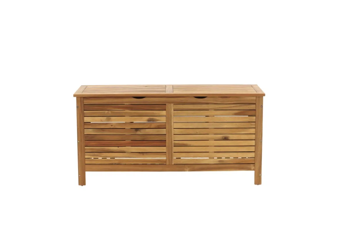 Garten Kissenbox Melissa - Aus Akazie in Natur-Optik
