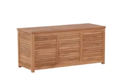 Garten Kissenbox Sorine - 60x130x50 aus Teakholz